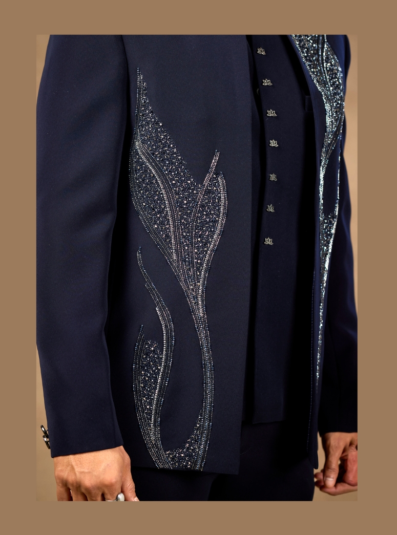 SHARP NAVY BLUE JODHPURI